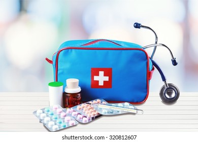 First Aid Kit. - Shutterstock ID 320812607