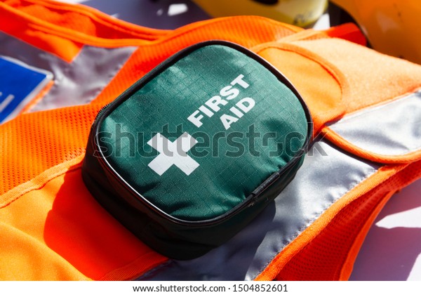 First aid kit bag, medicine kit. emergency case for
urgency use.