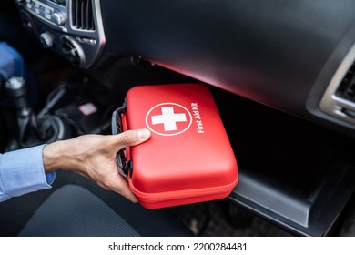 First Aid Kit In Car Glove Box