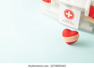 First aid kit for health prevention