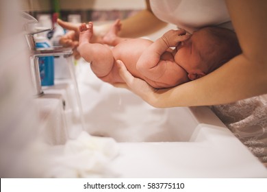 First baby wash.