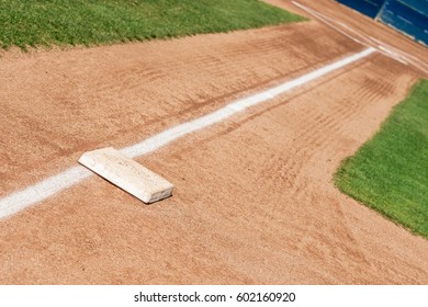 first base and home plate
