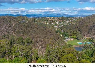 First Basin At Cataract Gorge Reserve At Launceston In Tasmania, Australia