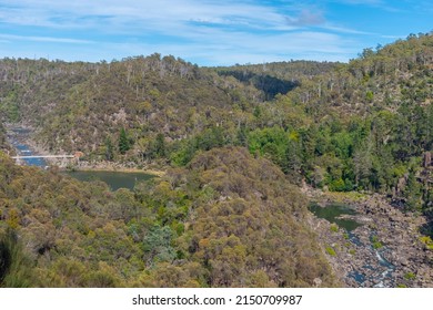 First Basin At Cataract Gorge Reserve At Launceston In Tasmania, Australia