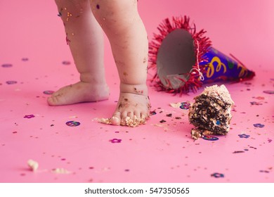 First birthday smash the cake
