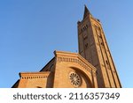 A first church was built in Forum Livii (Forlì) in the 4th century AD. The current edifice was finished in 1180 in Lombard-Romanesque style along with the famous bell tower