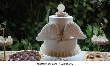 First Communion Cake And Decoration