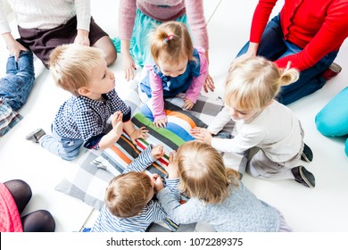 First Day Of Children In The Kindergarten