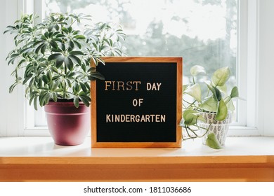 First Day Of Kindergarten Felt Board