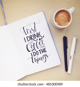 Coffee Calligraphy Stock s & Vectors Coffee Calligraphy Stock s & Vectors