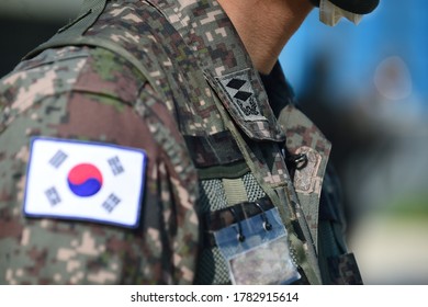 First Lieutenant Insignia Of The South Korea Army Military Uniform