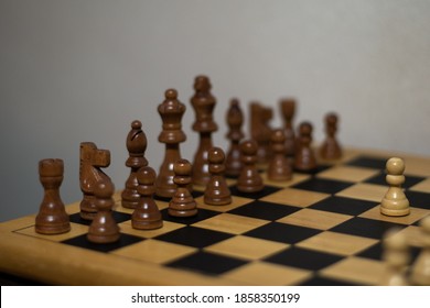 First Move In A Chess Game, Pawn Two Steps Ahead