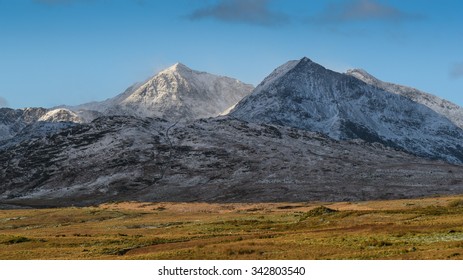 First November Snow At Snowdon, North Wales