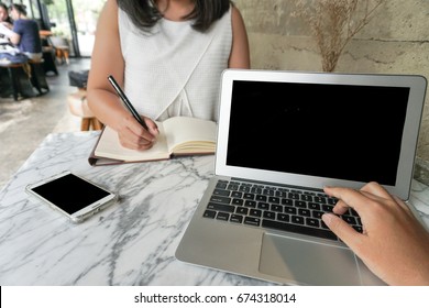 First Person View Of Business Meeting