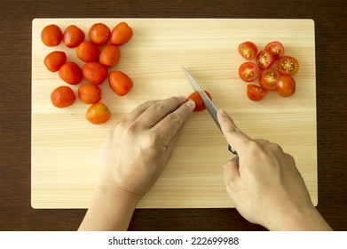 First Person View, Chopping Cherry Tomato