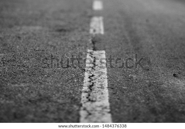 first plane of the texture\
of a road