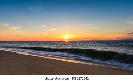 First Rays Morning Sunrise On Beach Stock Photo 1096271642 | Shutterstock