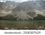 First Rock Lake in Beartooth Mountains, Montana