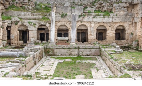 First Roman waterworks system in Ancient Corinth, Greece