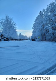 First Snow Fall In Oregon 