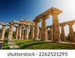 First temple of Hera in Paestum, Italy.