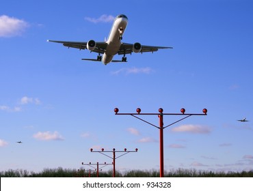 First wave of flights arriving
