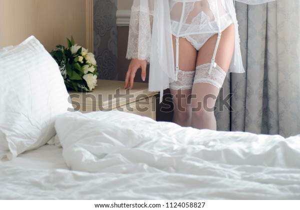 First Wedding Night Sex Bridal Bed Stock Photo Edit Now -9988
