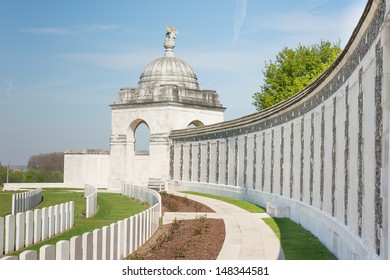 First World War Memorial At The Ypres Salient 