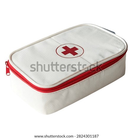 Firstaid kit on white background