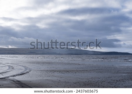 Firth Of Clyde from the beach of Ayr
