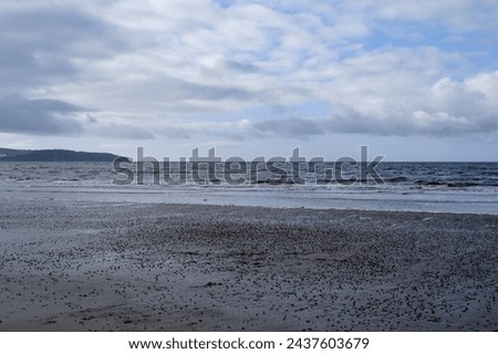 Firth Of Clyde from the beach of Ayr