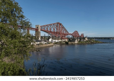 Firth of Forth railway bridge.