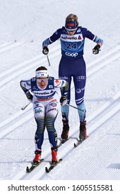 FIS Tour de Ski Cross Country World Cup 2020  at Val Di Fiemme, Lago di Tesero, Italy on January 4, 2020; Men and Women Sprint Classic ; 
