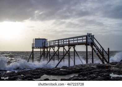 fisching and waves