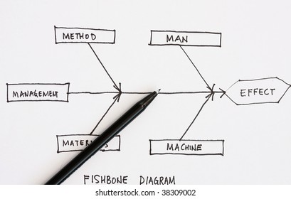 Fish Bone Diagram Cause Effect Stock Photo 38309002 | Shutterstock