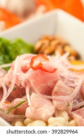 Fish Ceviche, Typcial Dish Form Peru