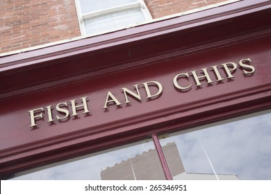 Fish and Chip Shop Sign