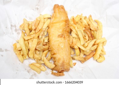 Fish and Chips from an English Fish and Chip shop