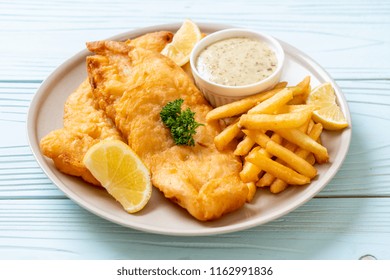 Fish Chips On Plate Images Stock Photos Vectors Shutterstock