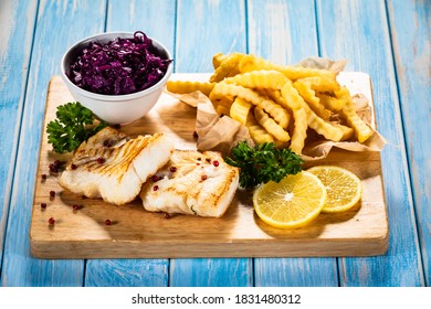 Fish Dish Fried Cod Fillet PPT template 12 | CrystalGraphics