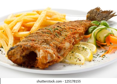 fish and chips fried