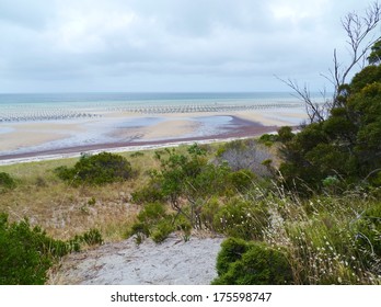 Fish Farm At The East Side Of Kangaroo Island In South Australia