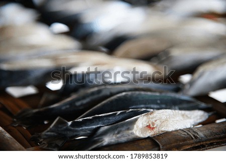 Similar – Image, Stock Photo show teeth Food Fish