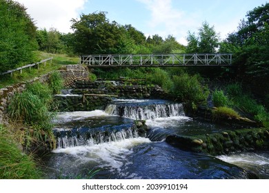            The Fish Ladders In Bindslev In Denmark                    