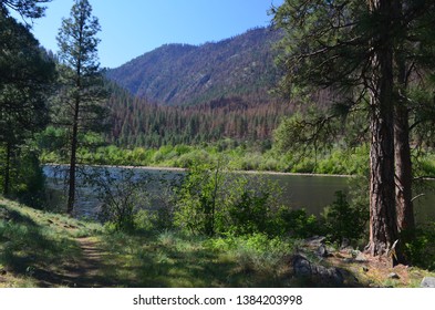 Fish Lake In Okanogan County, WA