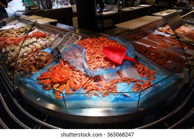 Fish Market In Bergen, Norway