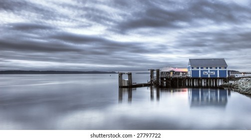 Fish Market In Sidney, BC