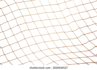 Fish Net On White Background