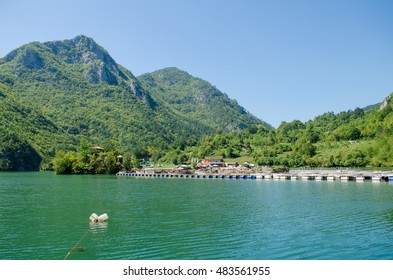 Fish Ponds, River Drina In Slap - Bosnia And Herzegovina