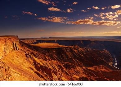 Fish River Canyon The Second Largest Canyon In The World, South Namibia